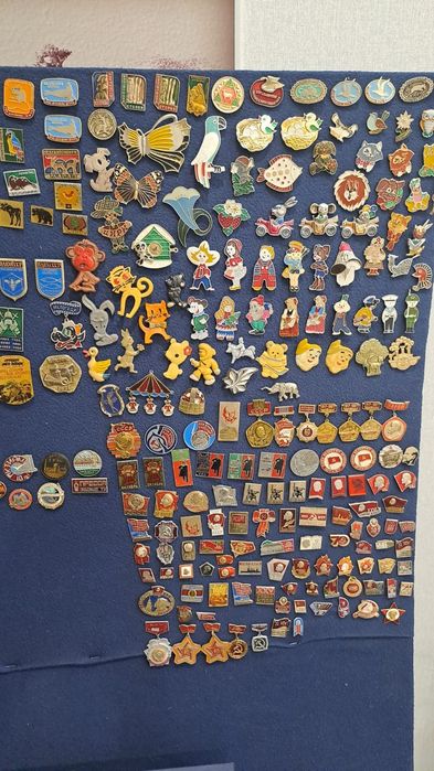 Коллекция значков СССР