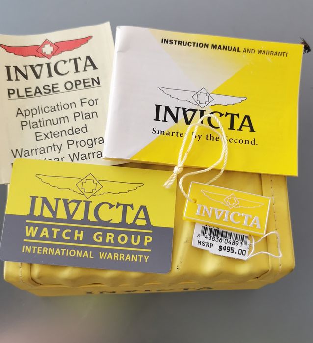 Ceas bărbați INVICTA original(acte de proveniență)