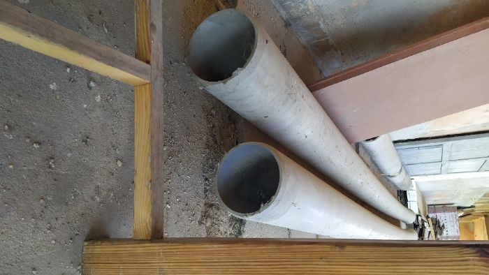 Тръби ПВЦ 170мм дебелостенни.Договаряне!