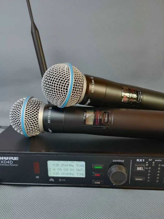 Професионален микрофон SHURE ULXD4D/Beta58A /Made in Mexico/