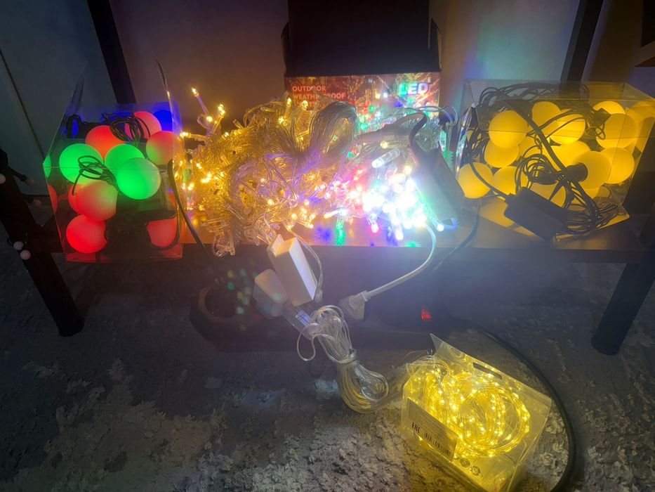 Ёлочные изделие гирлянда