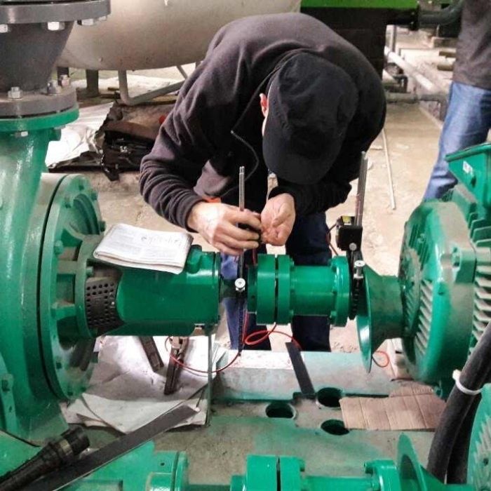 Ремонт насосов...