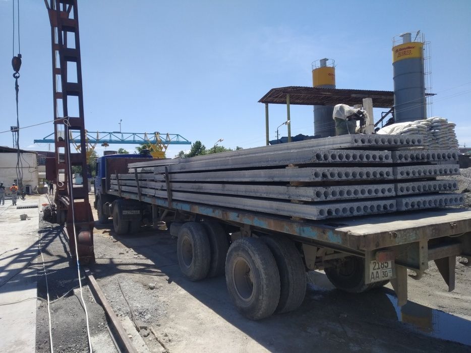 Плита перекрытия 140 000 сум кв.метр  13 см лик