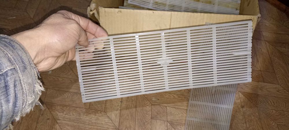 Разделительные решетки, пыльцесборники, клиновый нож, и другое