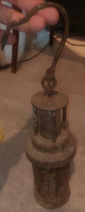 Стара миньорска лампа3 бр