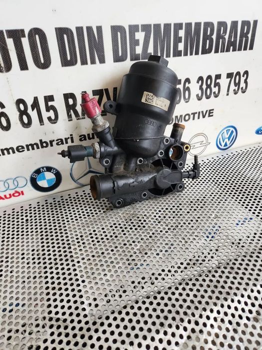Suport Filtru Ulei Audi A6 4G C7 A8 D4 A7 Q7 Q5 Cayenne Touareg 3.0 Tdi An 2012-2013-2014-2015-2016