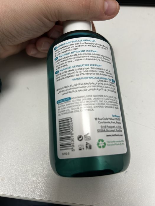 Vand gel de curatare Ivapur Ivatherm