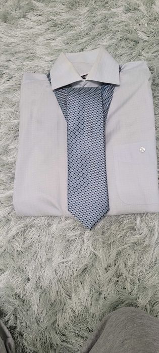 Мъжка риза Adelly - размер M (39/40) + вратовръзка