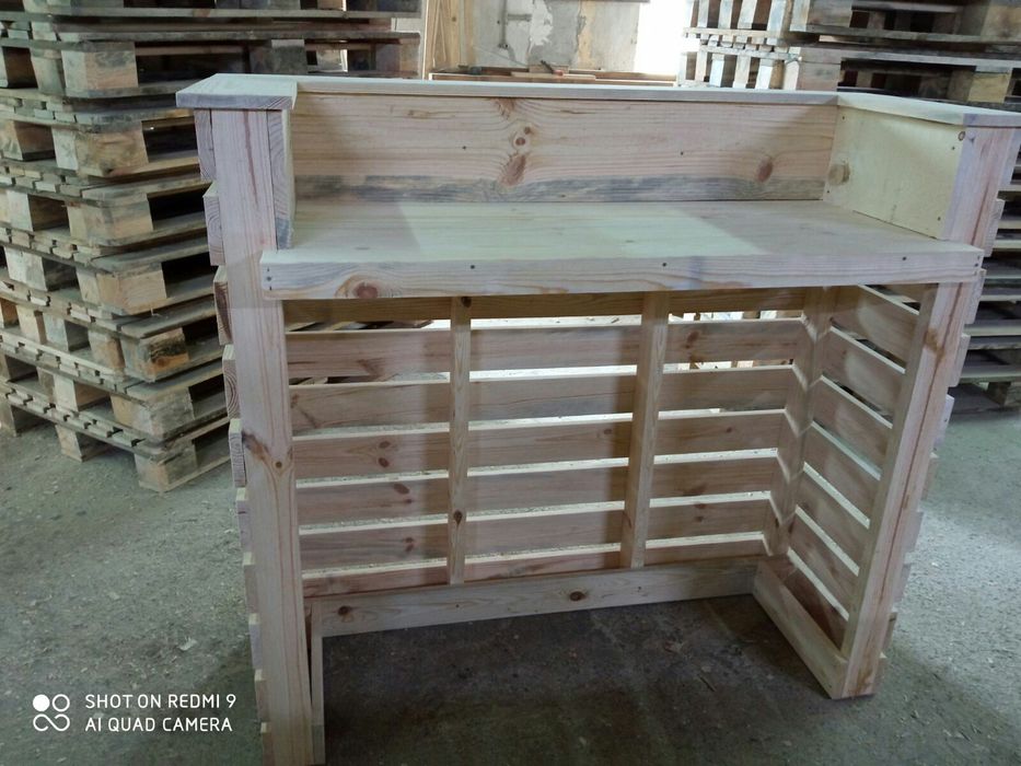 Барплот тип "Палет дизайн"