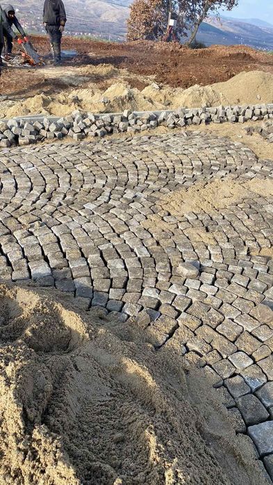 Продавам гранитни павета 10на10