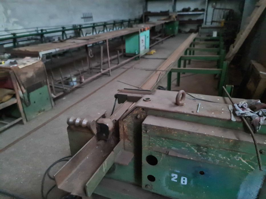 Арматурен двор и железарски цех.