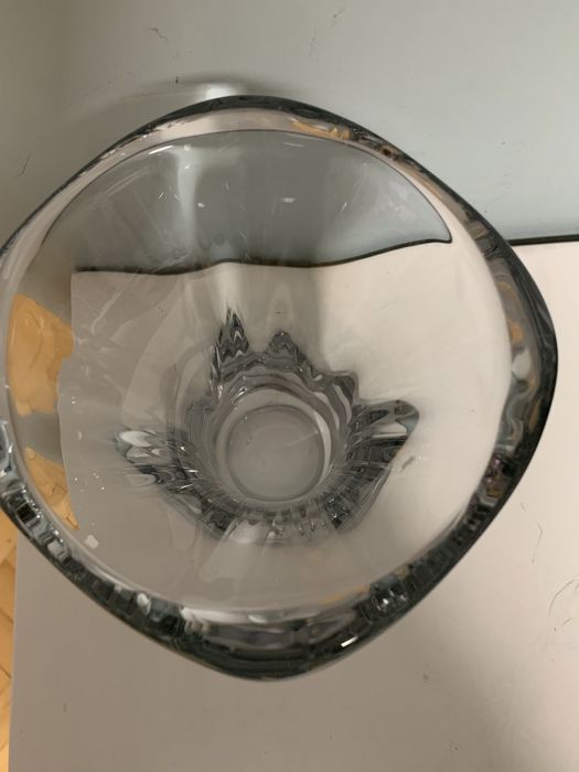 Кристална ваза от Art Vannes, Франция 1970 г