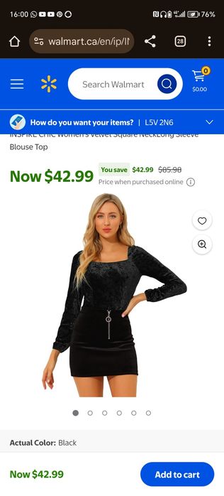 Bluză de catifea de ocazie NOUĂ, mărimea S