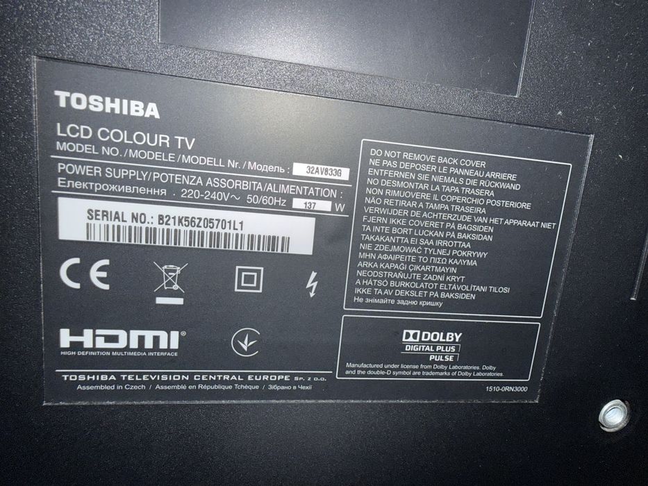 Televizor LCD Toshiba 81 cm