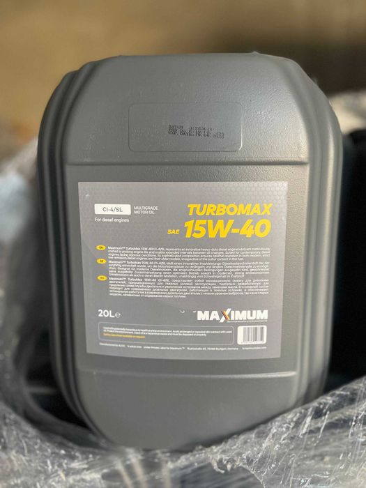 Maximum TurboMax 15w40  CI-4/SL
