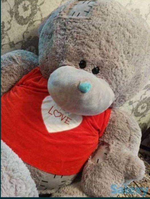 Teddi 1+1 Teddy Bear aksiya +Dastavka arzon narxlarda (Magazin)30/3m