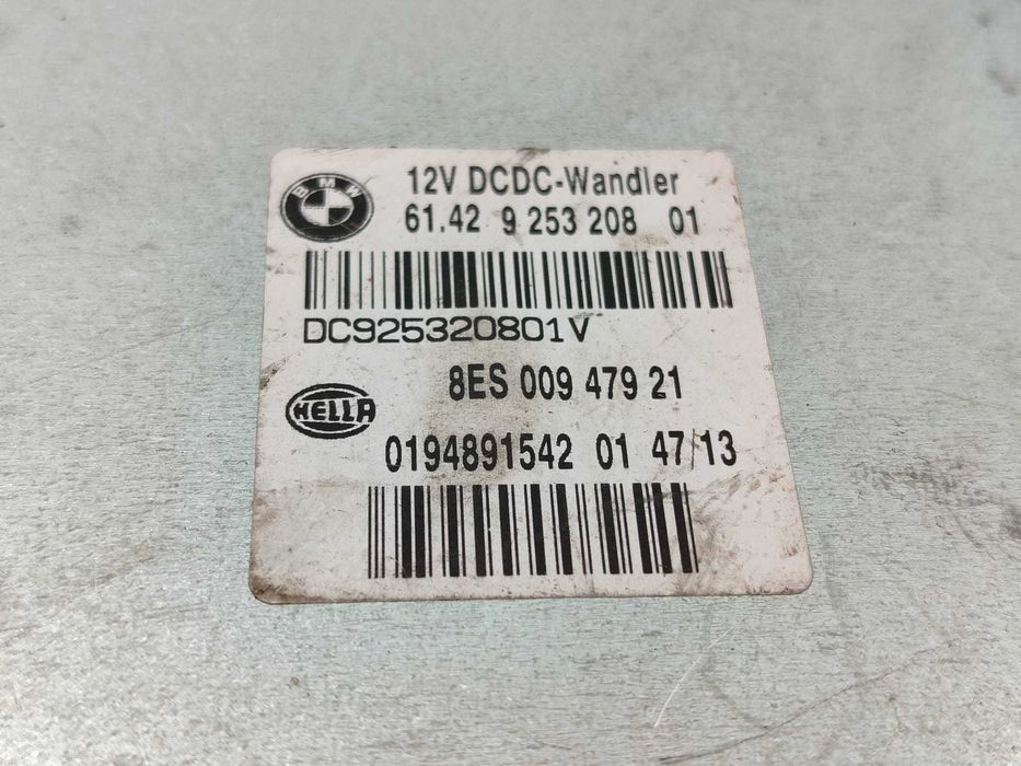 Convertor DC/DC / Unitate control convertor tensiune BMW Seria 3 E92 E93 COD: 61429253208 2013 / [2005-2014] / (5G3)