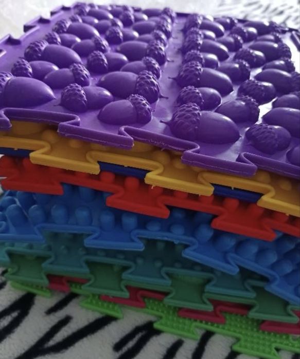 Ортопедический коврик-пазл