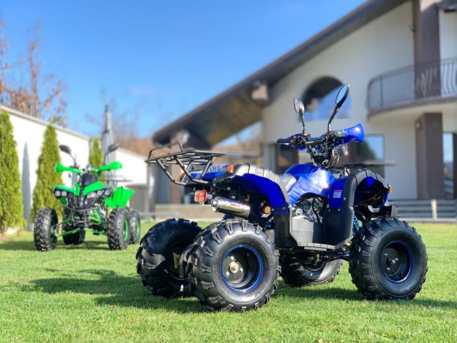 ATV Motor Quad 125cc Off Road RATE TBI BANK GARANTIE Kilometraj Aparatori Roata 8 ‼️