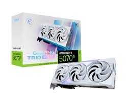 Видеокарта MSI GeForce RTX 5070 Ti GAMING TRIO OC WHITE