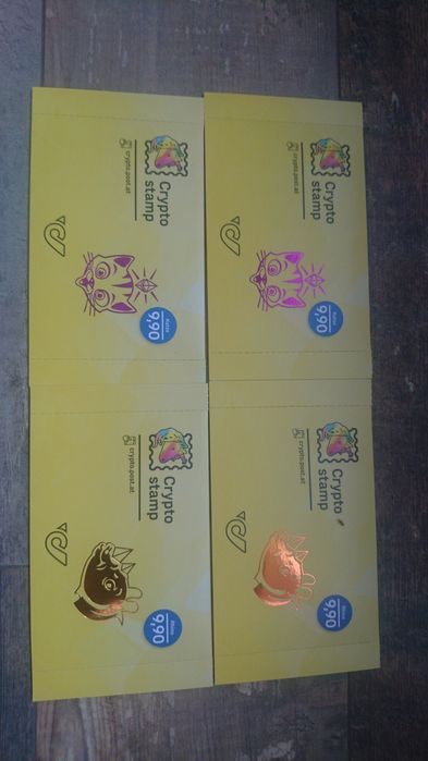 Timbre crypto stamp: 2katze, 2rhino Oradea • OLX.ro