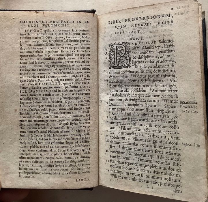 Изключително рядко издание!ПРИТЧИ, ЕКЛИСИАСТ И ПЕСЕН НА ПЕСНИТЕ -1564г