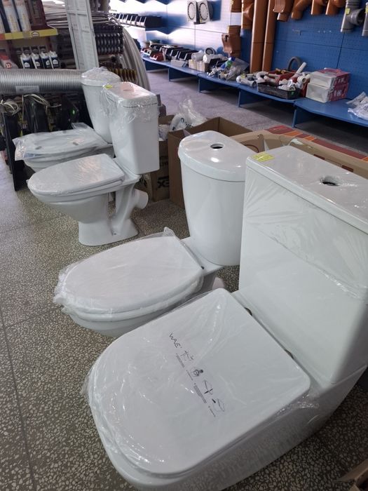 Унитазы разные продажа и установка
