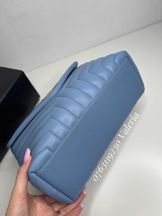 Geanta Y4es S8int L9ent - Loulou Large Blue