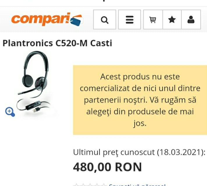 Plantronics c520m hot sale