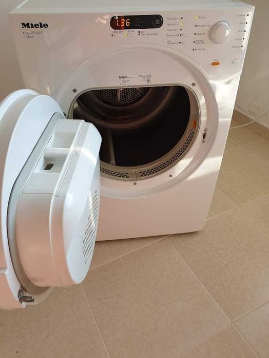 Сушилня Miele T7634 Novotronic 12м Гаранция Миеле Коминна Въздуховодна