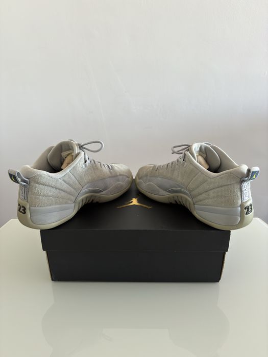 Adidași Air Jordan Retro 12 Low GS Wolf Grey