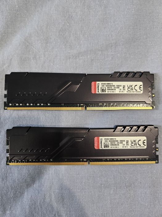 Kingston FURY Beast Black DDR4 16GB (2x8) CL16 2666Mt
