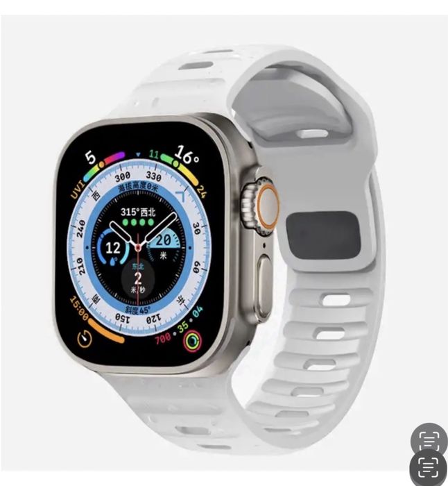 Curea Husa Folie Air Soft Compat Ceas Apple Watch ULTRA 10 9 8 7 6 5