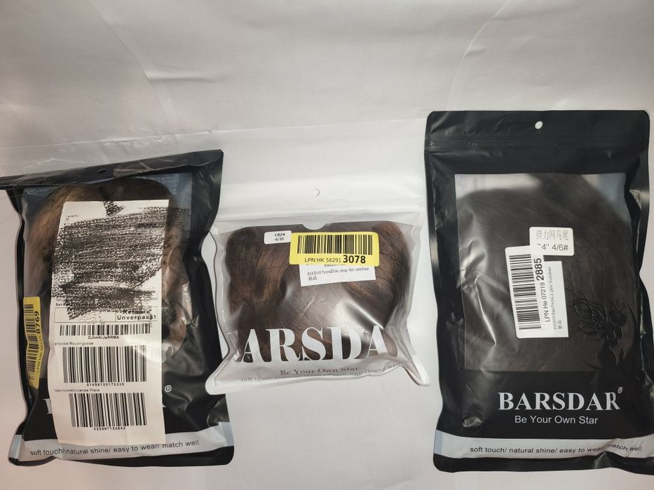Lot 30 Extensii Păr BARSDAR (Sintetic Premium & Păr Uman) – Ideal Saloane / Engros