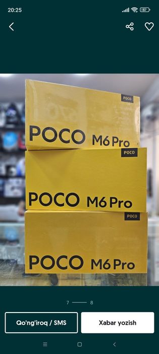 POCO M6 PRO telefonlar