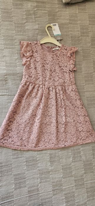 Rochie  roz, marimea 116