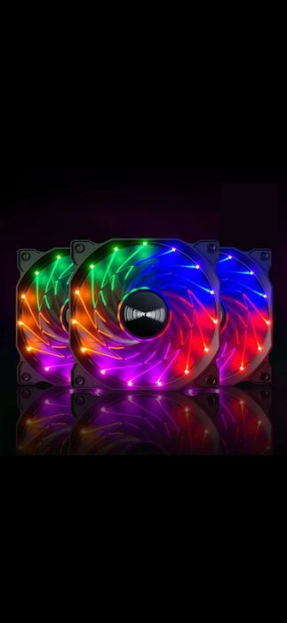 Vând ventilator rgb 120 mm