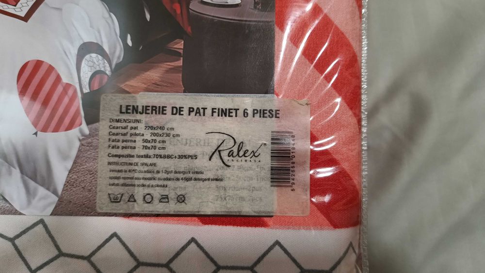 Lenjerie de pat 6 piese