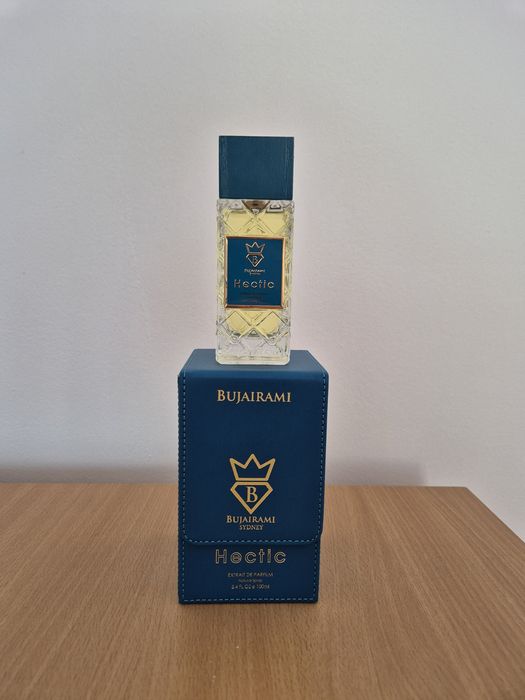 Bujairami Hectic 100 ml (~90 ml rămași) + cutie