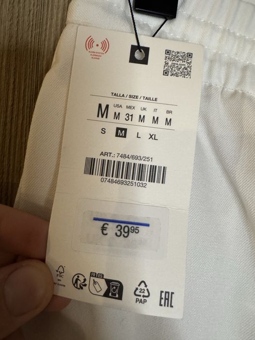 Pantaloni Zara, Barbati, M, Smart Jogger, Colectie 2026