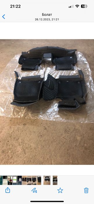 Продам 3d коврики Toyota camry 70