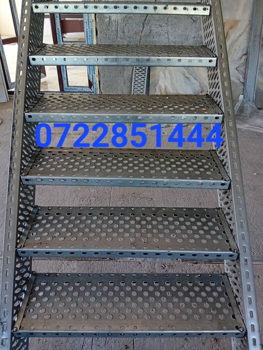 Scara metalica zincata 4mm