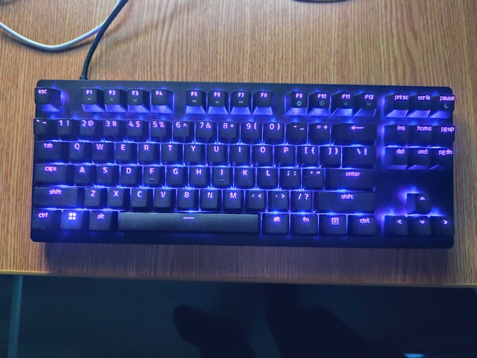 Tastatura Gaming Razer Huntsman V2 Black Optical Purple Mecanica