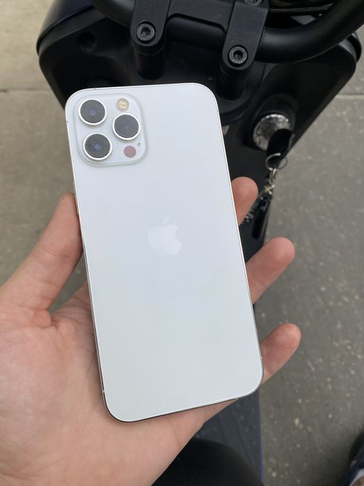iPhone 12 Pro Max / 128GB / Alb / 100% baterie