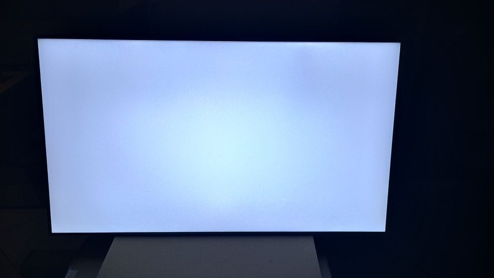 Reclama luminoasa alba puternica panou