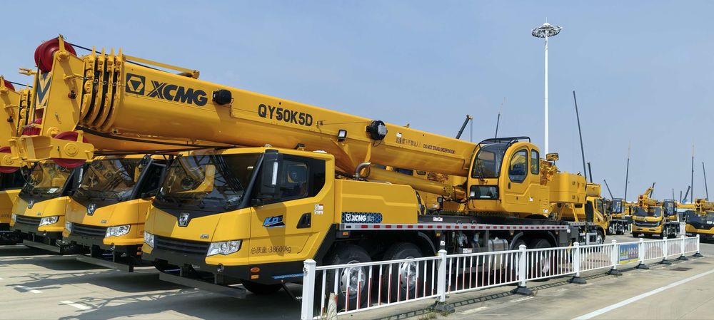 XCMG заводдан 50 тонналик кран