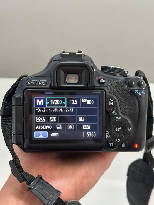 Canon EOS 600D | 2 объектив | Толық комплект