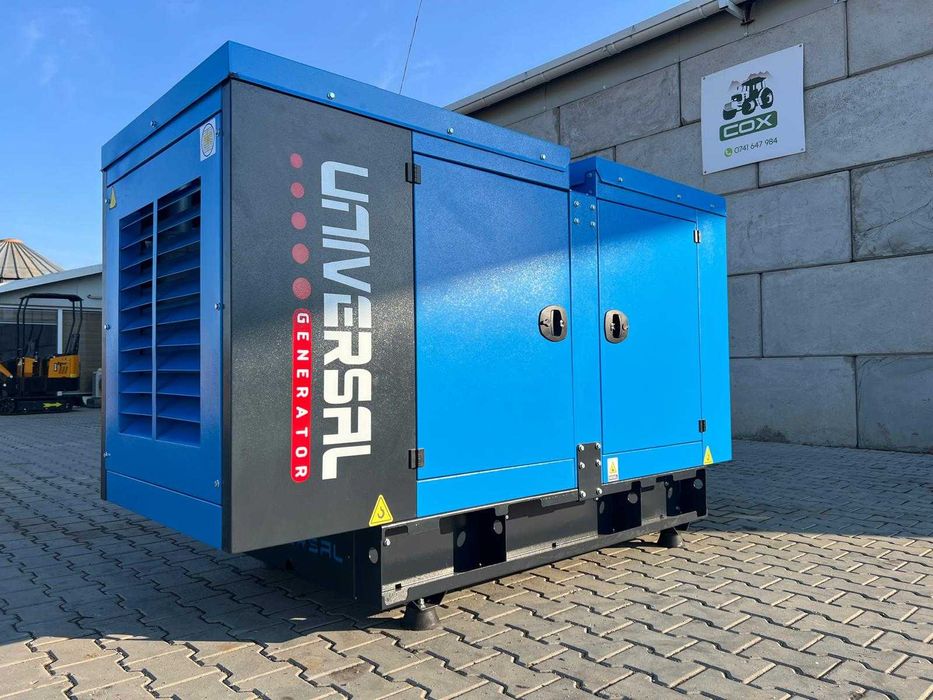 Генератор UNIVERSAL 77 KVA Дизел – Нов 2025, Автоматизация + Видео