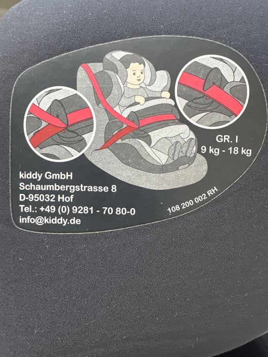 Автокресло Kiddy PhoenixFix Pro 3 (оригинал)