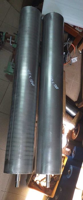 Tamburi noi din INOX fi 160x1060 mm. Livrare cu verificare colet